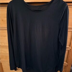 Under Armour Classic Black Long Sleeve Crew Neck Top
